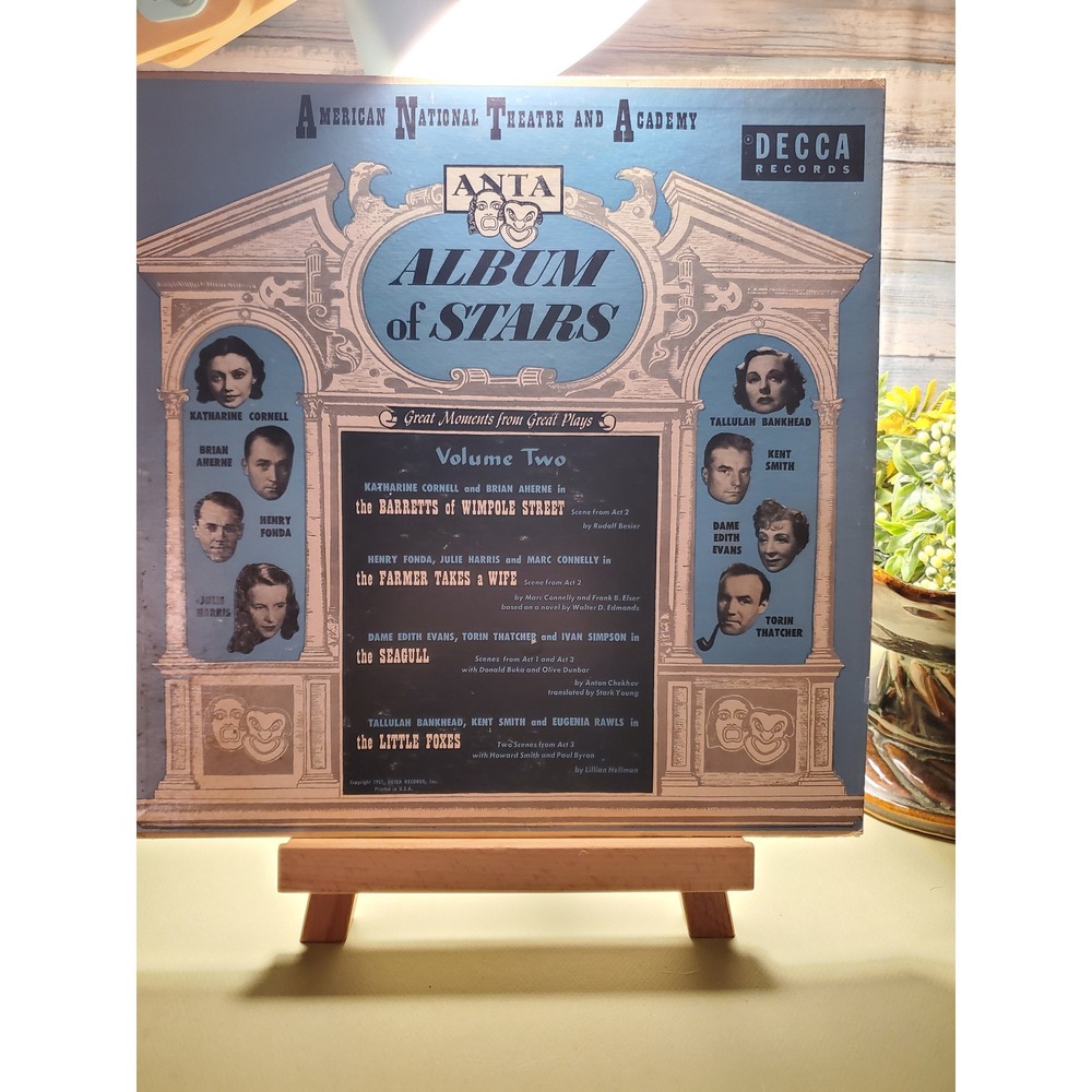 😎ANTA Album of Stars Volume 2 Great Moments From Great Plays Decca Vinyl Record